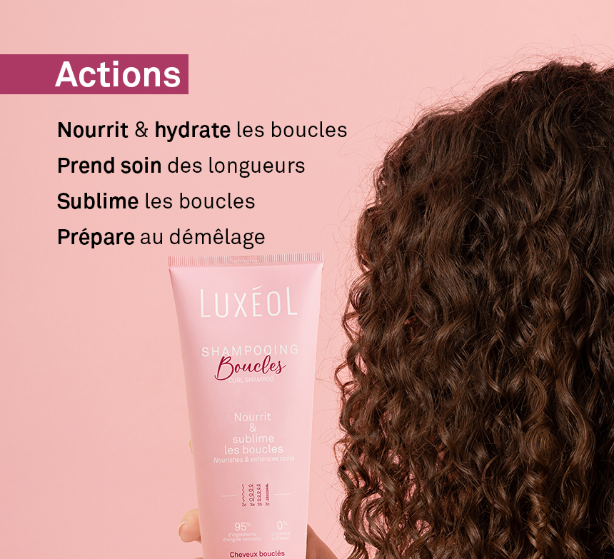 șampon pentru bucle